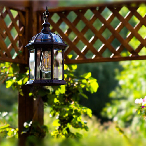 Creative retro outdoor chandeliers for garden and gazebo - vue 4 sur 6