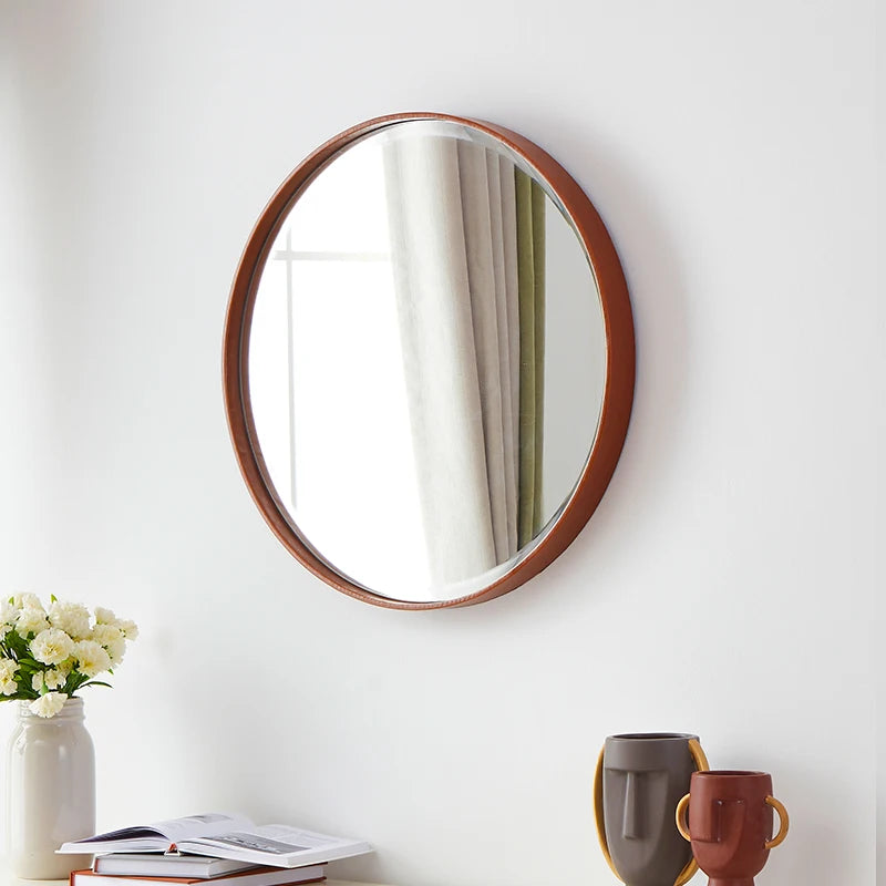 round decorative adhesive mirrors for bathroom and wall decoration