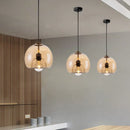 Modern glass pendant light for nordic home decor