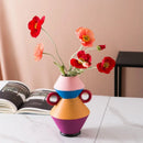 modern ceramic vase for elegant floral decoration