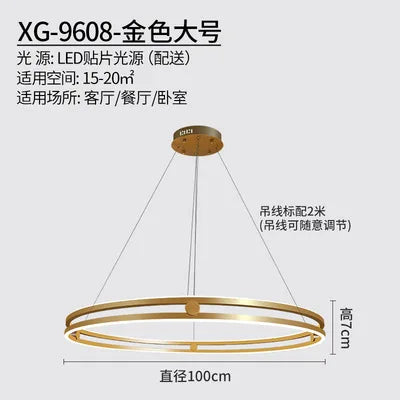 Versatile LED ring lamp for indoor lighting - vue 8 sur 11