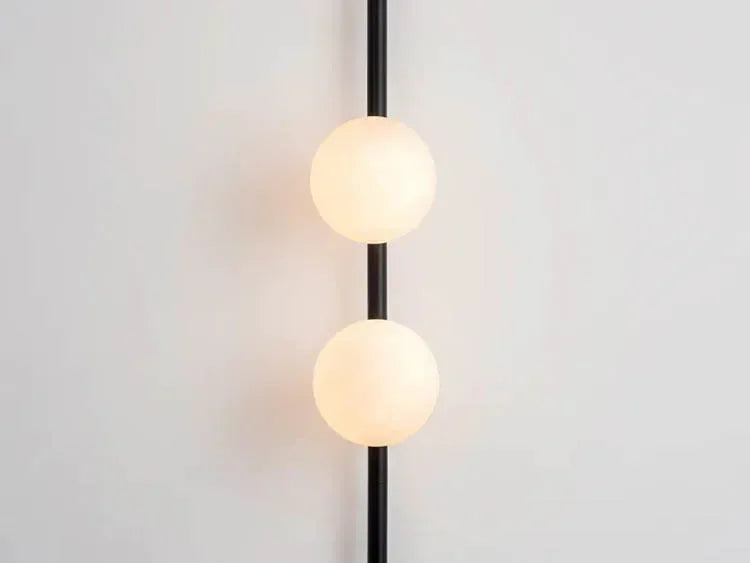 Long LED wall light with cable plug - vue 4 sur 7