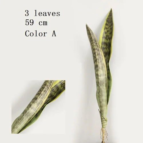 Set of 3 artificial plant branches for indoor and outdoor decoration - vue 7 sur 13