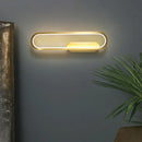 Modern nordic copper indoor wall light