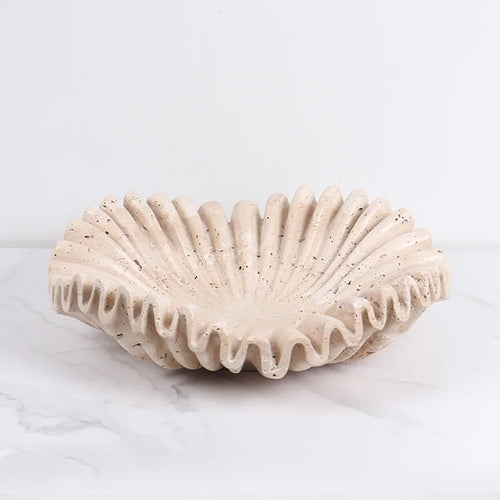 Modern wabi-sabi style marble storage tray artistic décor - vue 7 sur 8