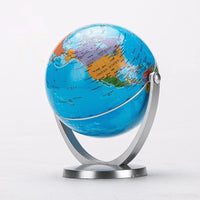 rotating retro globe for learning geography
