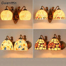 Handmade retro bohemian decorative wall lights