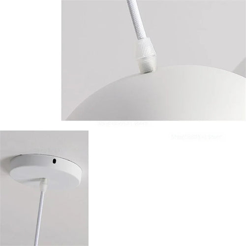 Modern nordic Italian pendant light for bright and stylish interiors - vue 5 sur 10