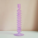 Glass candle holders for wedding decor and Christmas gifts