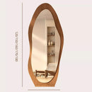 Decorative standing mirror for makeup and interior