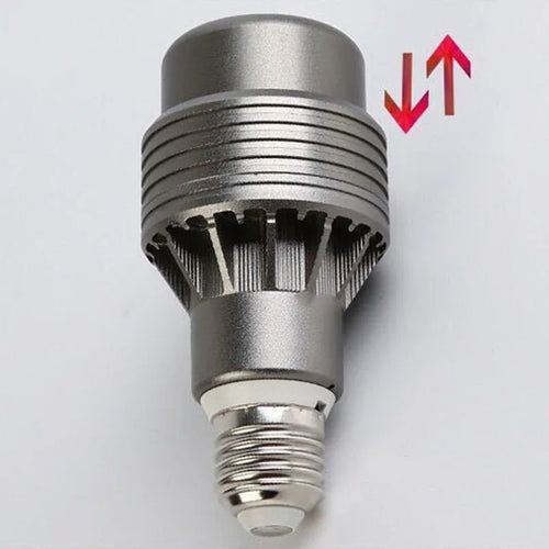 Dimmable LED spotlight with adjustable angle for indoor lighting - vue 3 sur 8