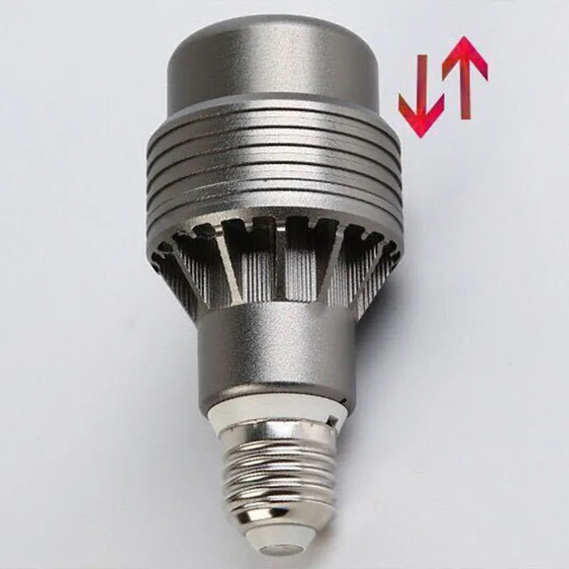 Dimmable LED spotlight with adjustable angle for indoor lighting