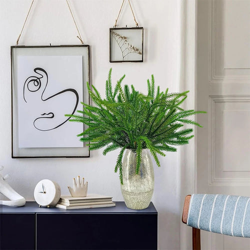 Artificial pine branch for Christmas home decoration - vue 2 sur 8