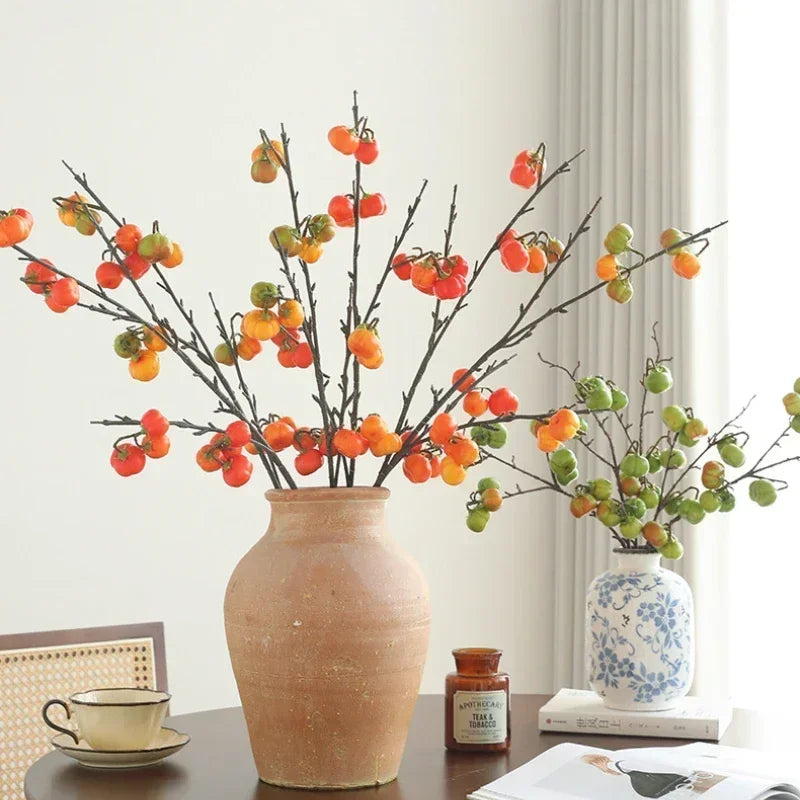 Decorative artificial pumpkin plants for balcony and hotel