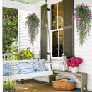 Artificial hanging plant floral decor for home and parties