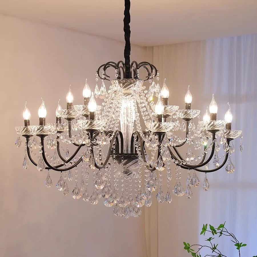 Modern crystal chandelier for elegant interior decoration