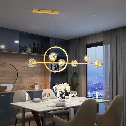 Nordic designer chandelier for elegant modern indoor lighting - vue 6 sur 23