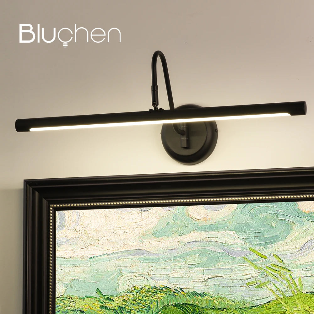 Modern LED wall light for indoor mirror - vue 3 sur 7