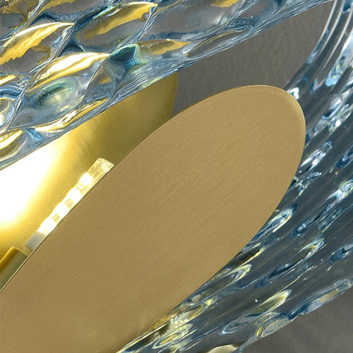 Creative luxury flower design copper wall light - vue 6 sur 8