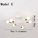 Modern classic branch ceiling light