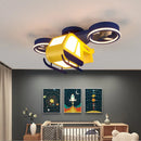 Sandyha acrylic LED cartoon helicopter ceiling lamp for children