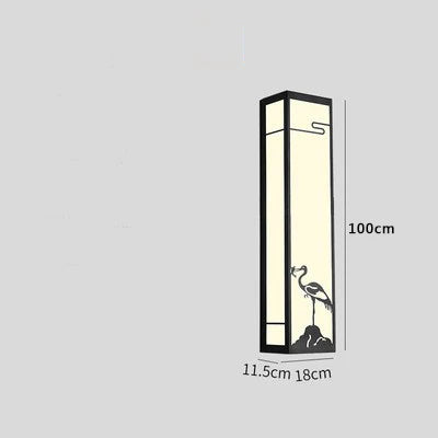 Chinese waterproof outdoor wall light for garden and pathways - vue 9 sur 14