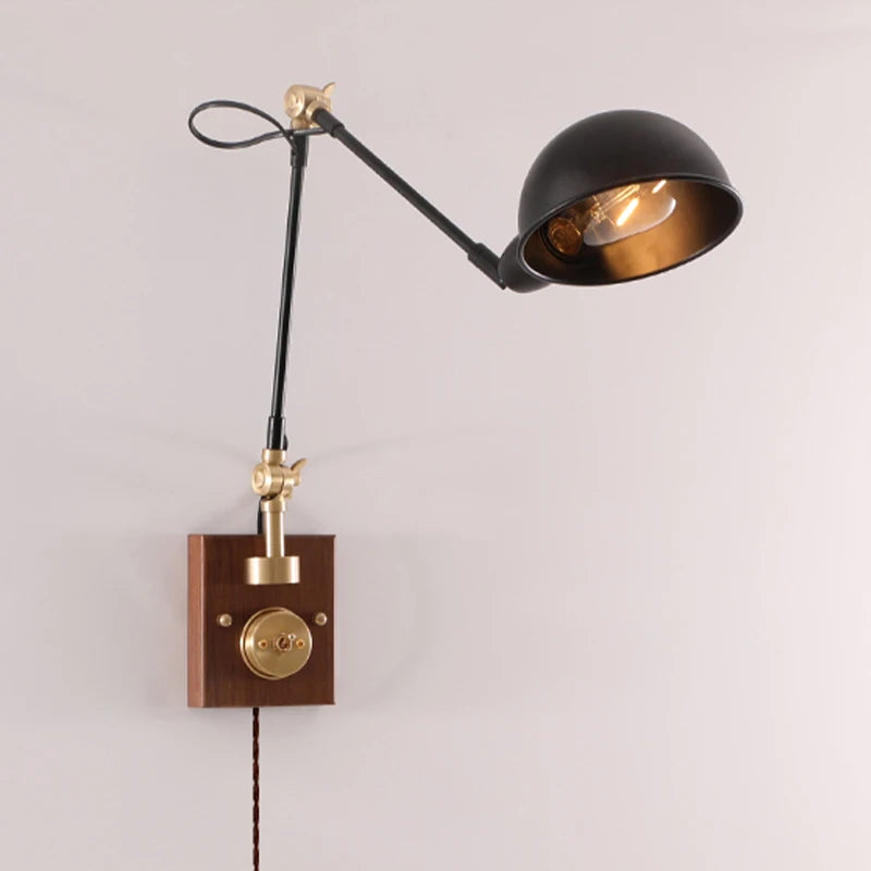 Modern long arm wall light decorative indoor fixture