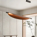 Japanese walnut wood chandelier retro style for interior decoration
