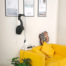 Modern nordic resin crane decorative wall light