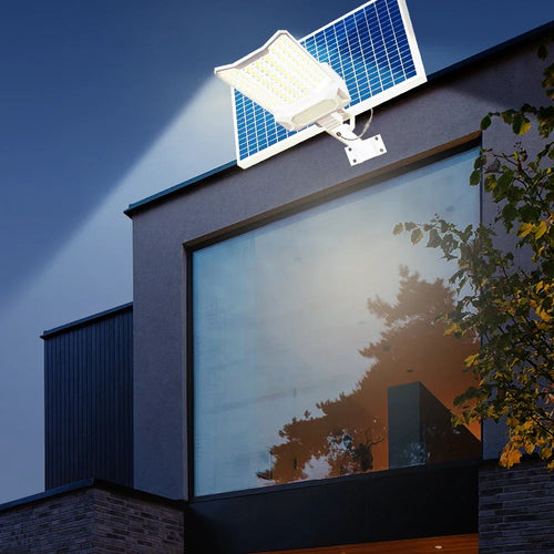 Super bright solar LED outdoor and garden lamp post - vue 2 sur 11