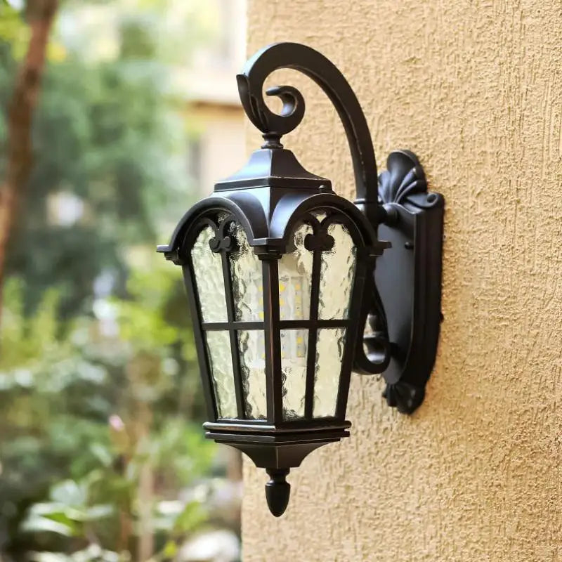 Aluminium wall light for outdoor and garden lighting - vue 5 sur 8
