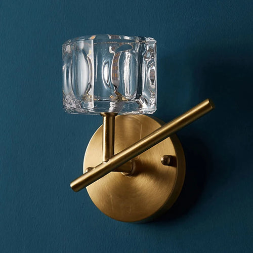 Luxury crystal wall light for interior decoration - vue 7 sur 8