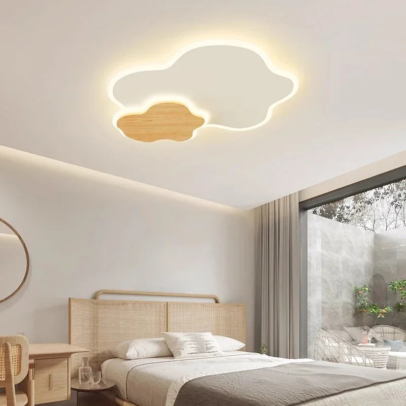Modern LED cloud-shaped ceiling light for indoor decoration