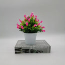 Artificial bonsai flower in pot for indoor and outdoor decoration