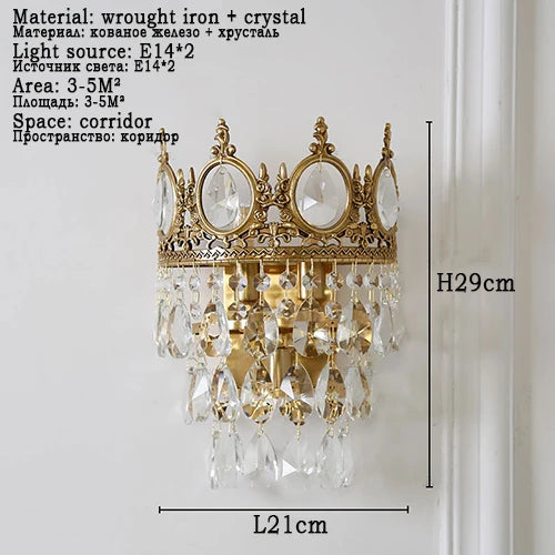 Crystal chandelier for elegant and refined lighting - vue 9 sur 14