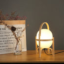 Wooden table lamp for modern and simple decor