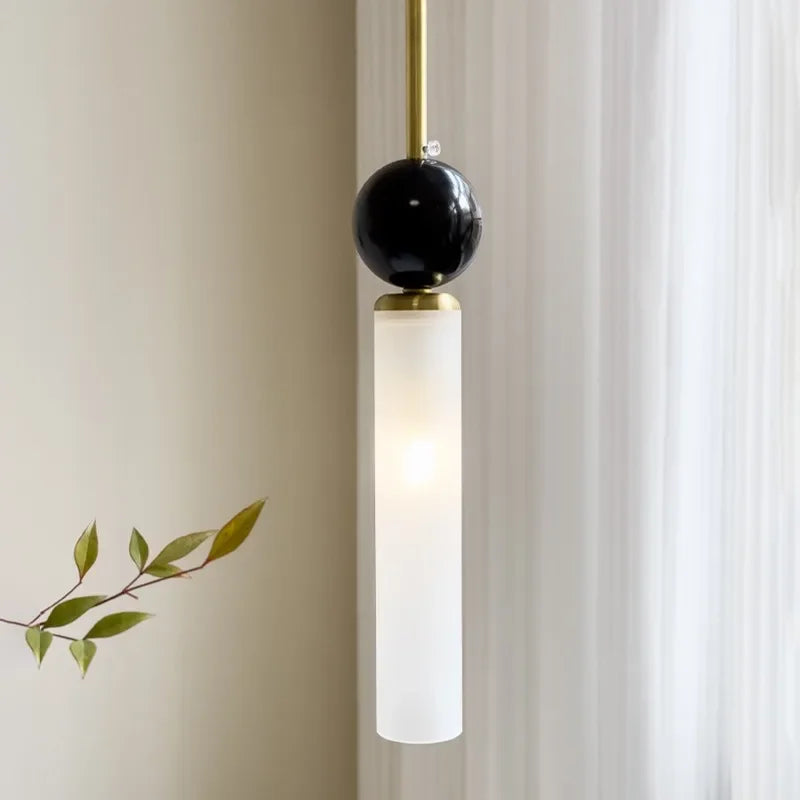 Minimalist nordic luxury Italian marble chandelier