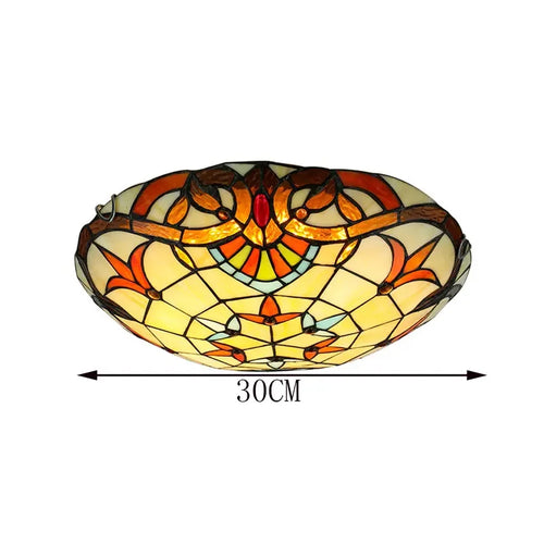 European baroque LED ceiling light for loft decoration - vue 9 sur 8