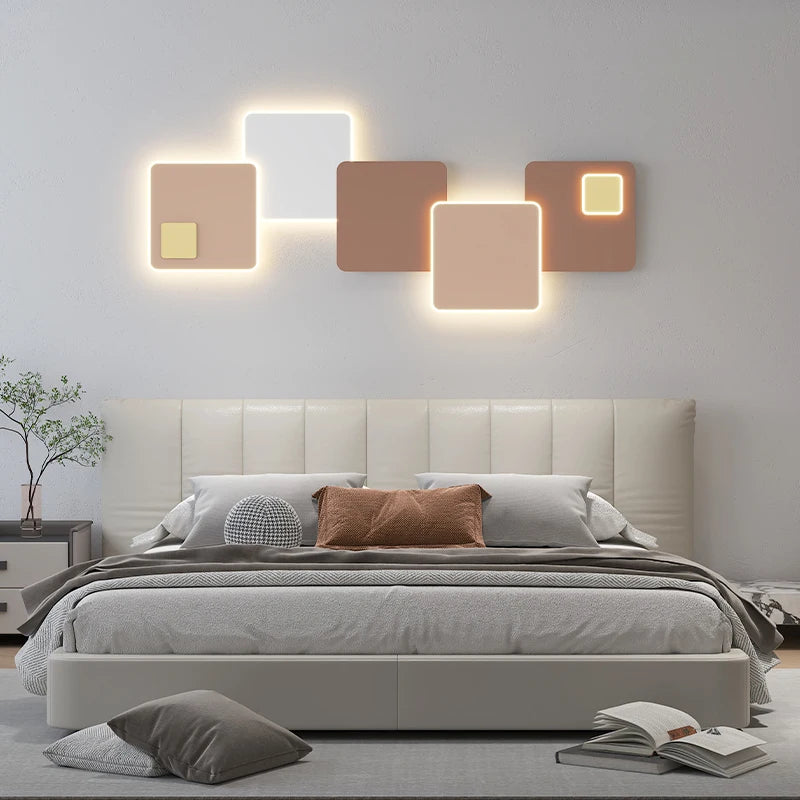 Modern LED wall light creative design for decorative ambience