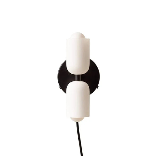 Artistic double head glass wall light for indoor use - vue 13 sur 12