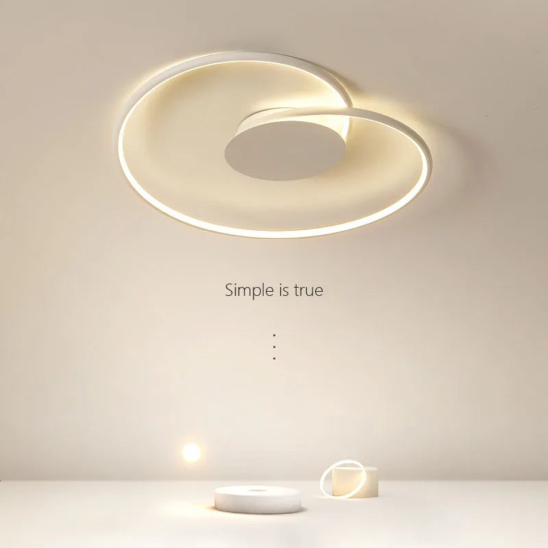 Modern simple LED ceiling light