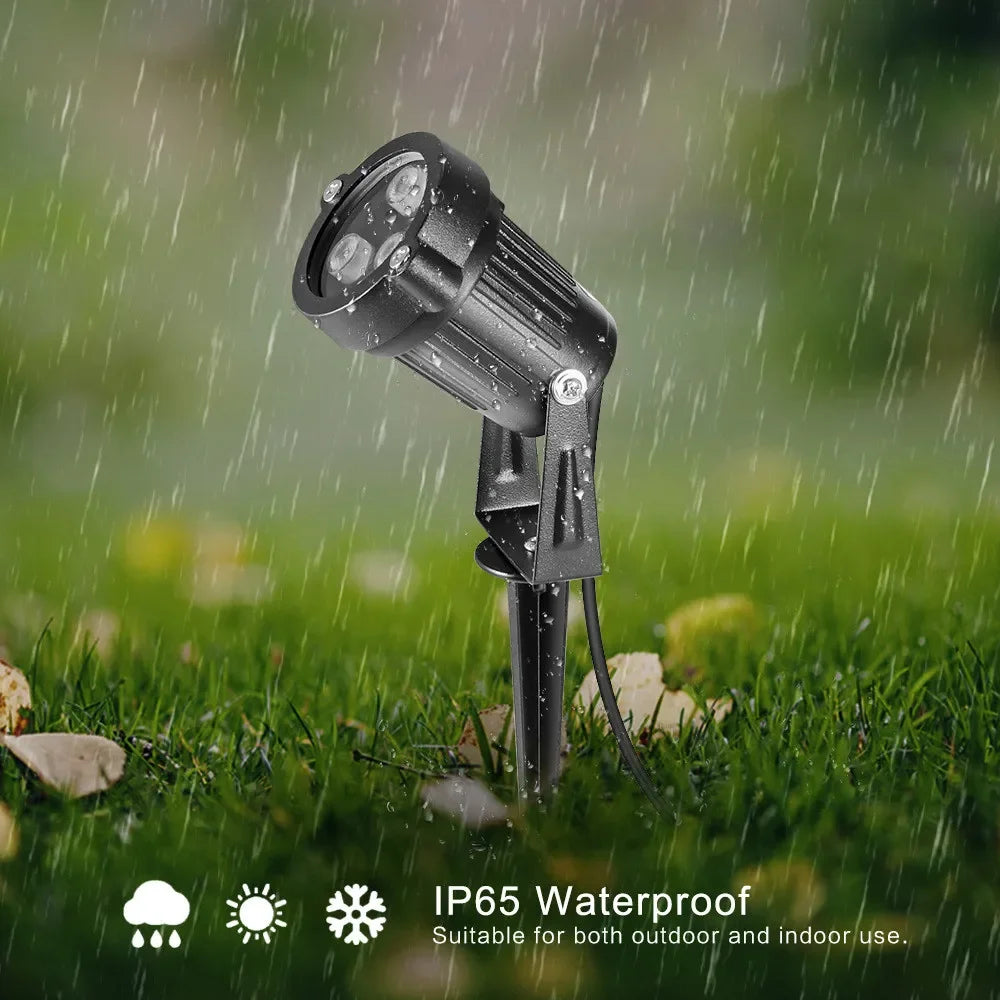 Outdoor LED lamp for garden, terrace and pathways - vue 5 sur 12