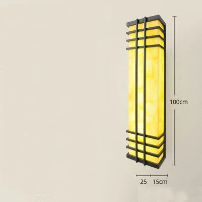 Chinese waterproof outdoor wall light for decorative garden - vue 9 sur 14