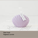 decorative natural soy wax seashell scented candles