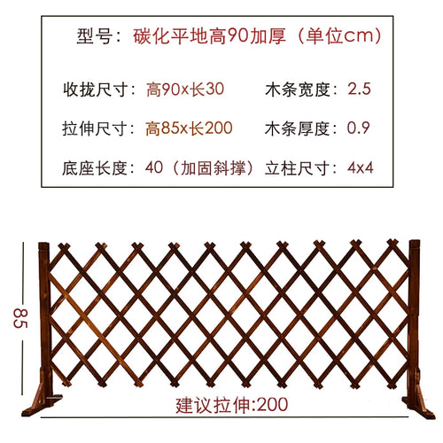 solid wood fence for garden and pets - vue 23 sur 22