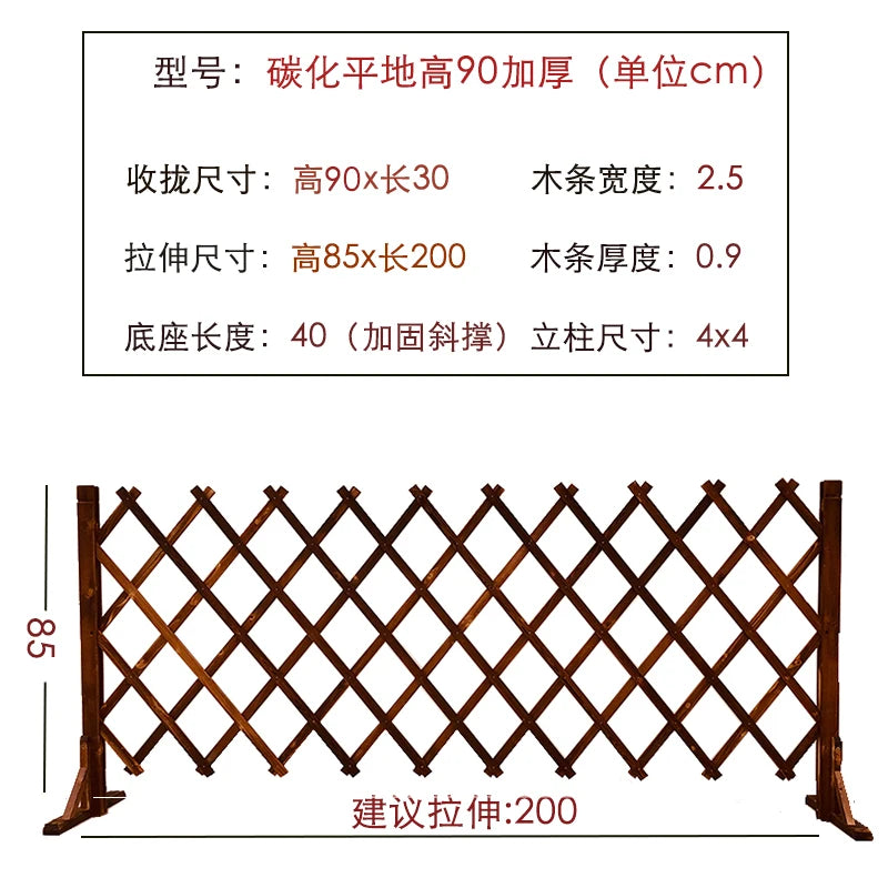 solid wood fence for garden and pets - vue 22 sur 22