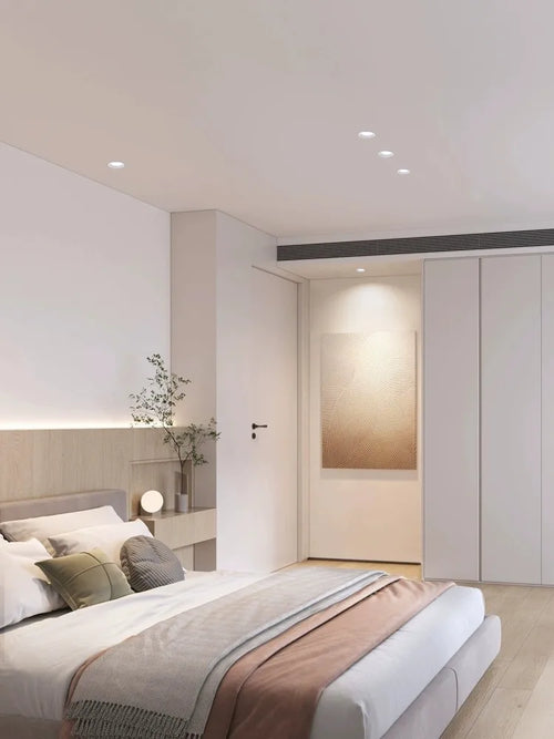Ultra-slim aluminium anti-glare LED downlight for home - vue 5 sur 15