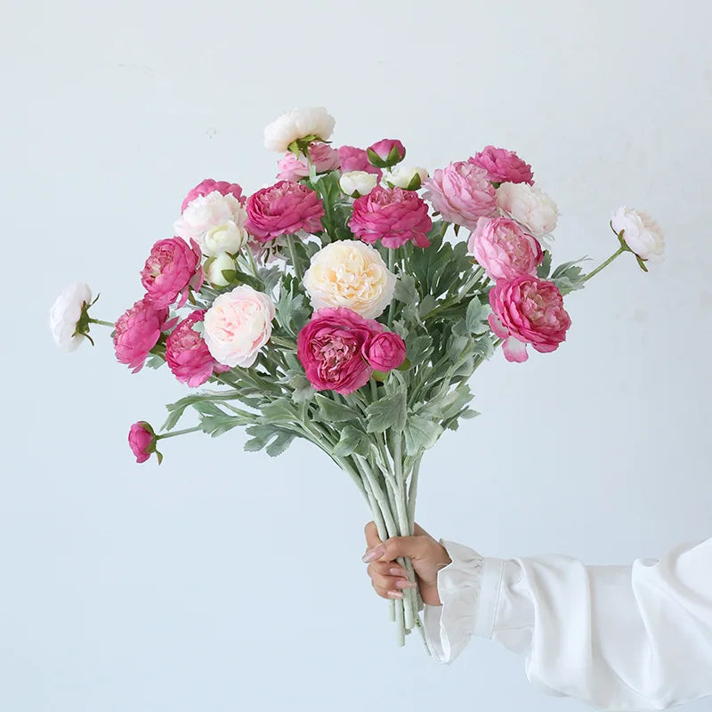 Small artificial flower bouquet for winter wedding decoration