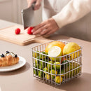 Stainless steel fruit and vegetable storage basket