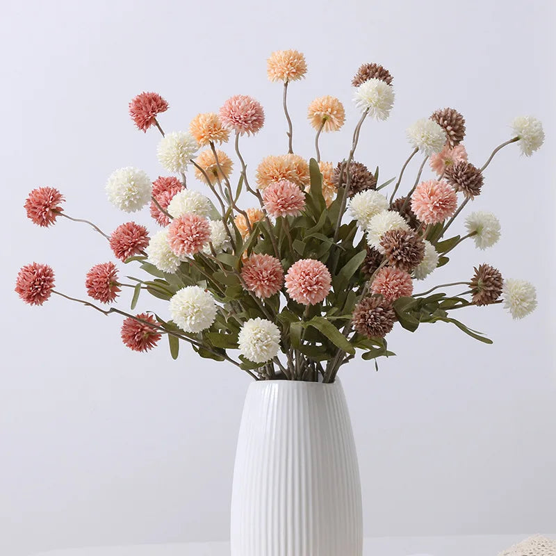 Artificial dandelion flowers wedding bouquet valentine's day gift